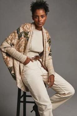 Brand new ???? By Anthropologie Metallic Cardigan Sweater NOVELTY ❤️