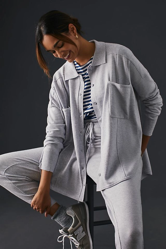 Daily Practice by Anthropologie Sweater Shirt Hot Sale ???? Daily Practice By Anthropologie Sweater ???? Shirt LIGHT GREY ⭐ -PAIGE-shop unnamed file 259