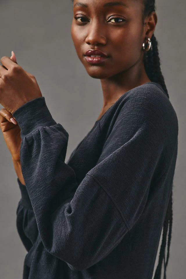 Pilcro Long-Sleeve Babydoll Top Outlet ???? Pilcro Long-Sleeve Babydoll Top BLACK ⭐ -PAIGE-shop unnamed file 2605