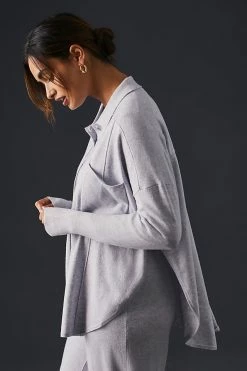 Hot Sale ???? Daily Practice By Anthropologie Sweater ???? Shirt LIGHT GREY ⭐ 5 Hot Sale ???? Daily Practice By Anthropologie Sweater ???? Shirt LIGHT GREY ⭐ -PAIGE-shop unnamed file 262