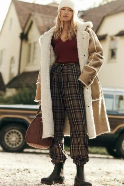 Promo ???? Pilcro Reversible Sherpa ???? Coat NEUTRAL ???? -PAIGE-shop unnamed file 2651