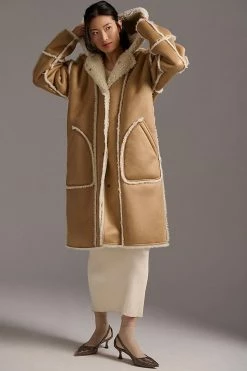 Promo ???? Pilcro Reversible Sherpa ???? Coat NEUTRAL ???? -PAIGE-shop unnamed file 2653