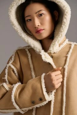 Promo ???? Pilcro Reversible Sherpa ???? Coat NEUTRAL ???? -PAIGE-shop unnamed file 2654