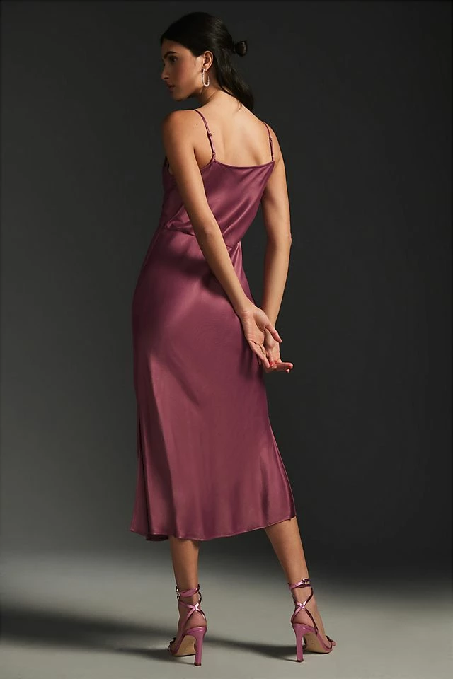 By Anthropologie Elyse Bias Slip Dress Budget ???? By Anthropologie Elyse Bias Slip ???? Dress PLUM ✨ -PAIGE-shop unnamed file 2657