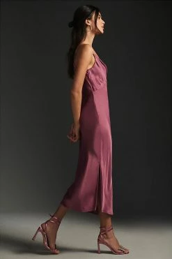 Budget ???? By Anthropologie Elyse Bias Slip ???? Dress PLUM ✨ 5 Budget ???? By Anthropologie Elyse Bias Slip ???? Dress PLUM ✨ -PAIGE-shop unnamed file 2659