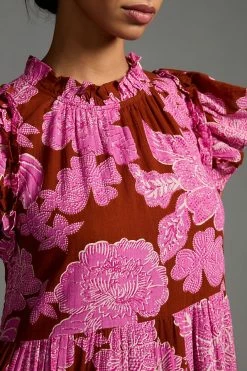 Brand new ⭐ Love The Label Tiered Ruffled ???? Dress PINK COMBO ✨ -PAIGE-shop unnamed file 2678