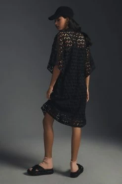 Cheapest ???? Eva Franco Cutwork ???? Shirt ???? Dress BLACK ???? 3 Cheapest ???? Eva Franco Cutwork ???? Shirt ???? Dress BLACK ???? -PAIGE-shop unnamed file 2700