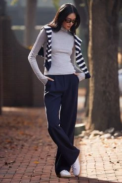 Best Pirce ???? Splits59 Jackson Ribbed Turtleneck Top LIGHT GREY ???? -PAIGE-shop unnamed file 271