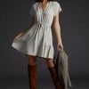 Top 10 ???? Grey State Sherry Mini ???? Dress IVORY ???? -PAIGE-shop unnamed file 272