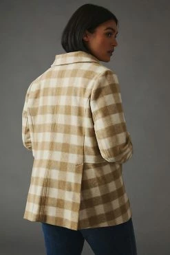 Outlet ???? Hutch Plus Plaid Blazer IVORY ???? 3 Outlet ???? Hutch Plus Plaid Blazer IVORY ???? -PAIGE-shop unnamed file 2736