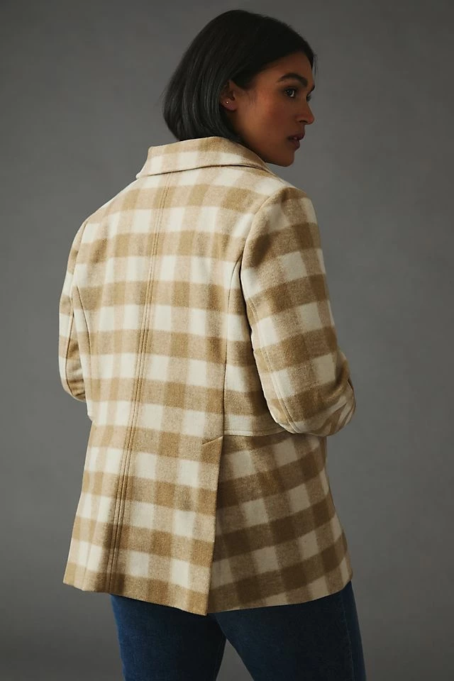 Hutch Plus Plaid Blazer Outlet ???? Hutch Plus Plaid Blazer IVORY ???? -PAIGE-shop unnamed file 2736