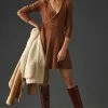 Cheapest ???? Greylin Wrap Sweater ???? Dress BROWN ???? -PAIGE-shop unnamed file 2752