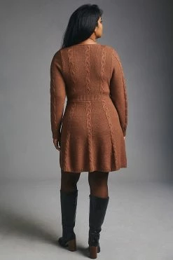 Cheapest ???? Greylin Wrap Sweater ???? Dress BROWN ???? 7 Cheapest ???? Greylin Wrap Sweater ???? Dress BROWN ???? -PAIGE-shop unnamed file 2757