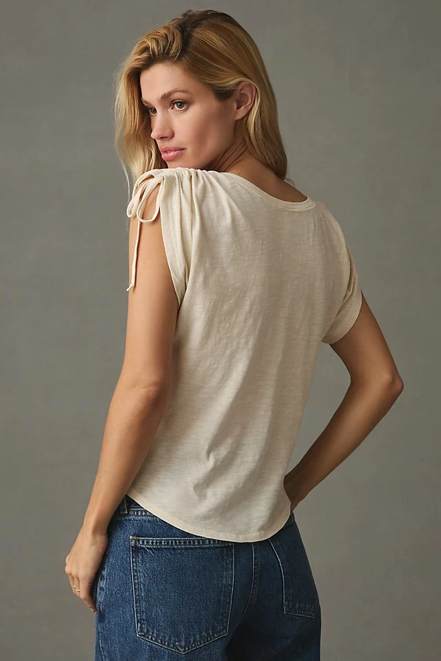 Best deal ๐ฅฐ Daily Practice By Anthropologie The Willow Spring Top OYSTER ๐ 4 Best deal ๐ฅฐ Daily Practice By Anthropologie The Willow Spring Top OYSTER ๐ - Image 2