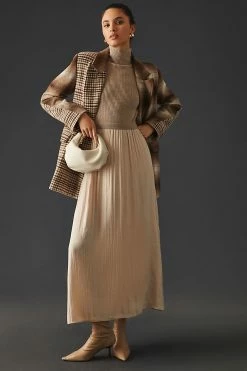 Outlet ???? By Anthropologie Twofer Sweater ???? Dress NEUTRAL MOTIF ⭐