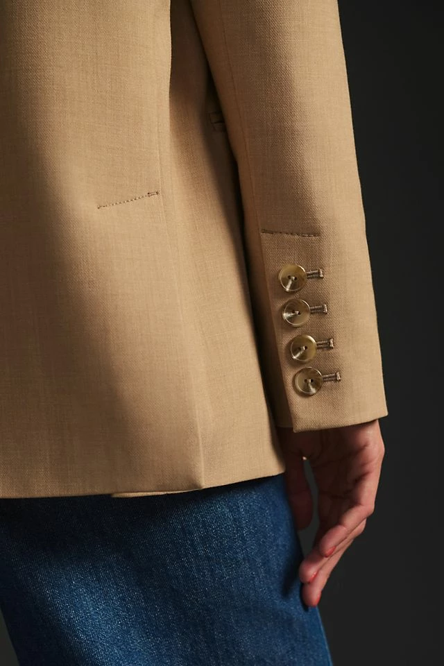 Maeve Double-Breasted Blazer Cheapest ❤️ Maeve Double-Breasted Blazer HEATHERED CAMEL ???? -PAIGE-shop unnamed file 2890