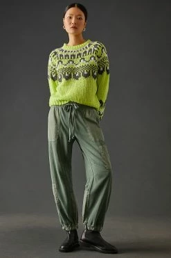 New ๐ Daily Practice By Anthropologie Killington Pants GREEN ๐