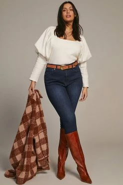 Best Sale ???? English Factory Mutton-Sleeve Top WHITE ???? -PAIGE-shop unnamed file 2966