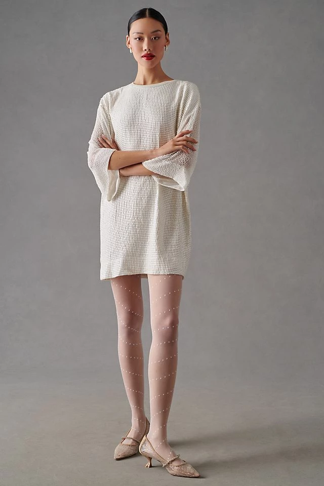 Let Me Be Sequin Mini Dress Hot Sale ???? Let Me Be Sequin Mini ???? Dress WHITE ???? -PAIGE-shop unnamed file 2968