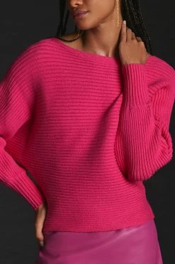 Best reviews of ???? By Anthropologie Ribbed Pullover Sweater PINK ???? -PAIGE-shop unnamed file 2998