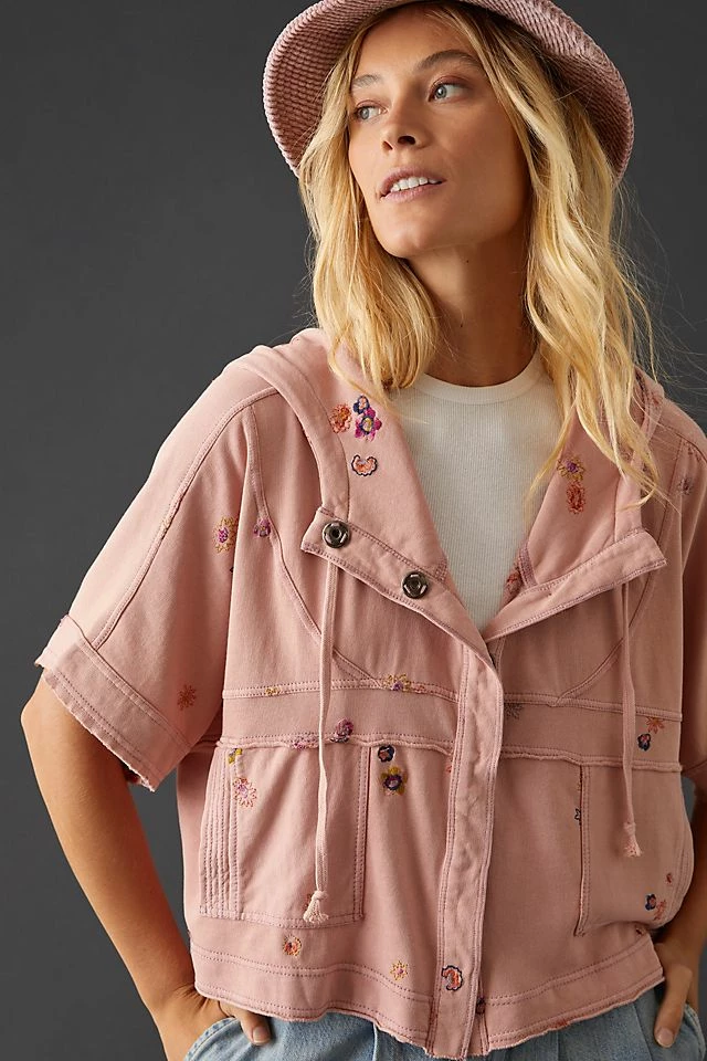 Top 10 ✔️ Daily Practice By Anthropologie The Menorca Hoodie CORAL 👍 5 Top 10 ✔️ Daily Practice By Anthropologie The Menorca Hoodie CORAL 👍 - Image 4