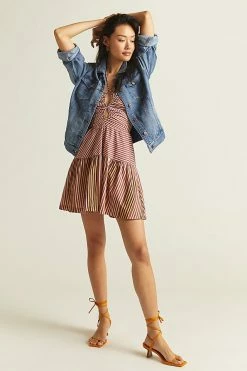 Outlet ✨ Pilcro Boyfriend Denim Jacket DENIM MEDIUM BLUE ???? -PAIGE-shop unnamed file 3031