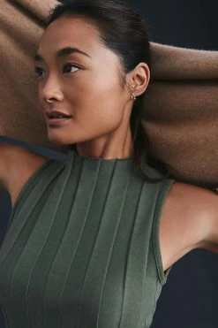 Buy ???? Stateside Mock Neck ???? Dress MOSS ???? -PAIGE-shop unnamed file 304