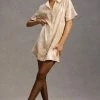 Best Sale ???? Pilcro Sequin ???? Shirt ???? Dress IVORY ???? -PAIGE-shop unnamed file 3045