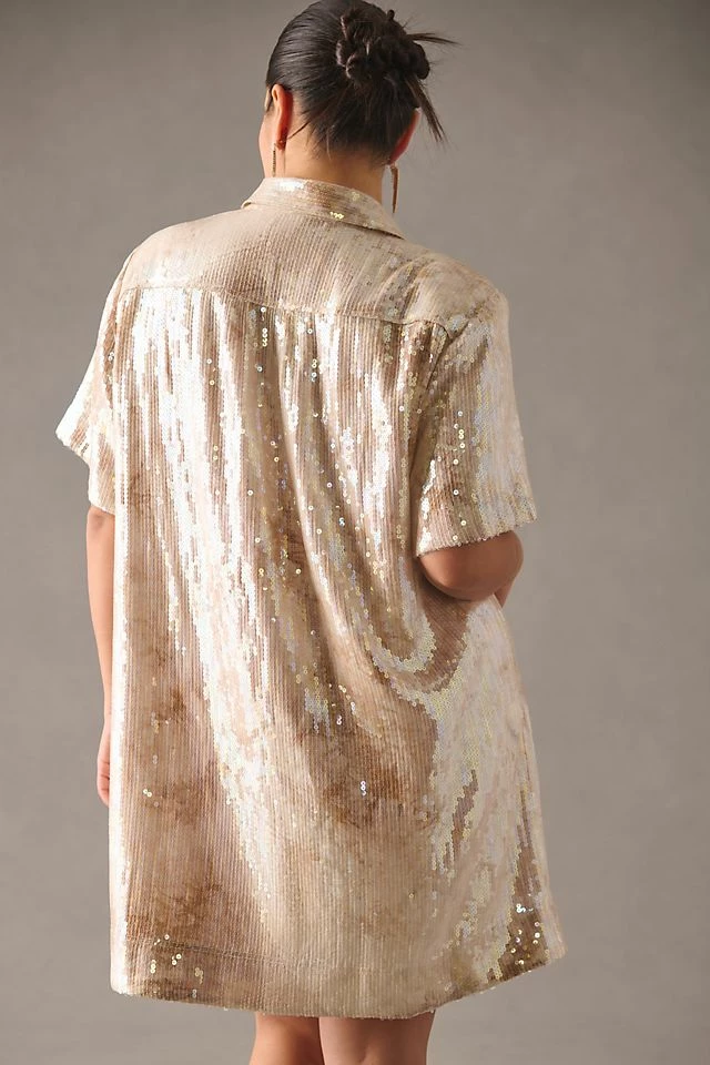 Pilcro Sequin Shirt Dress Best Sale ???? Pilcro Sequin ???? Shirt ???? Dress IVORY ???? -PAIGE-shop unnamed file 3050