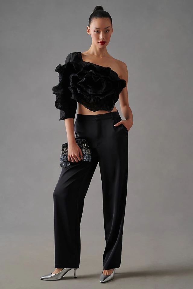 Let Me Be 3-D Rose Top Coupon ???? Let Me Be 3-D Rose Top BLACK ⌛ -PAIGE-shop unnamed file 3099