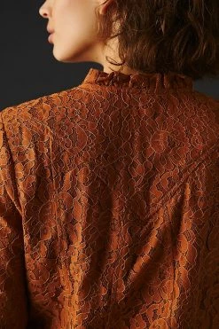Wholesale ⭐ By Anthropologie Lace Buttondown Blouse COPPER ???? -PAIGE-shop unnamed file 3107