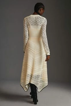 Buy ???? By Anthropologie Victorian Sweater ???? Dress WHITE ???? -PAIGE-shop unnamed file 3113