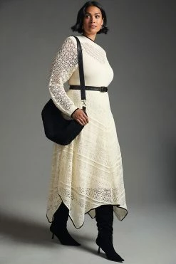 Buy ???? By Anthropologie Victorian Sweater ???? Dress WHITE ???? -PAIGE-shop unnamed file 3115