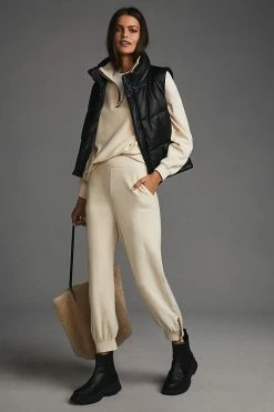 Front Page 23 New 🧨 Sundry Faux Sherpa Sweatpants IVORY ❤️