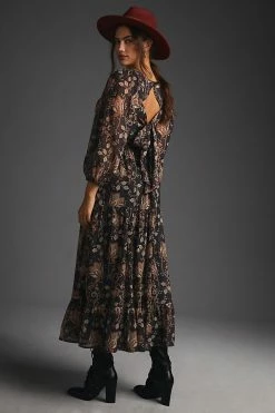 Flash Sale ???? Let Me Be Square-Neck Smocked Maxi ???? Dress MEDIUM ORANGE ???? 5 Flash Sale ???? Let Me Be Square-Neck Smocked Maxi ???? Dress MEDIUM ORANGE ???? -PAIGE-shop unnamed file 3174