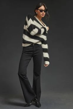 Best deal ???? Pilcro Studio Mid-Rise Bootcut ???? Jeans CLEAN NOIR ✔️