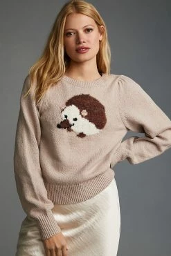 Top 10 ???? Maeve Hedgehog Sweater NEUTRAL MOTIF ❤️ -PAIGE-shop unnamed file 3248