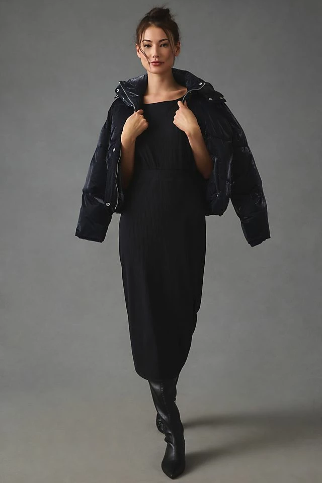 Top 10 ๐ Daily Practice By Anthropologie Dolman-Sleeved Midi ๐ Dress BLACK ๐ 5 Top 10 ๐ Daily Practice By Anthropologie Dolman-Sleeved Midi ๐ Dress BLACK ๐ - Image 3