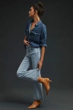 Budget ???? Good American Petite Flare ???? Jeans DENIM LIGHT ✨ 5 Budget ???? Good American Petite Flare ???? Jeans DENIM LIGHT ✨ -PAIGE-shop unnamed file 3294