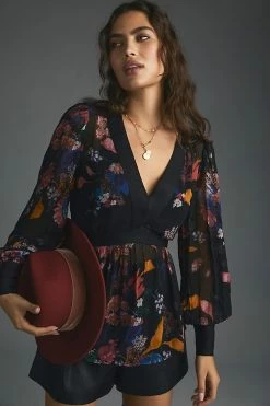 Best Pirce ???? Maeve Open-Back Tunic BLACK MOTIF ???? -PAIGE-shop unnamed file 3299