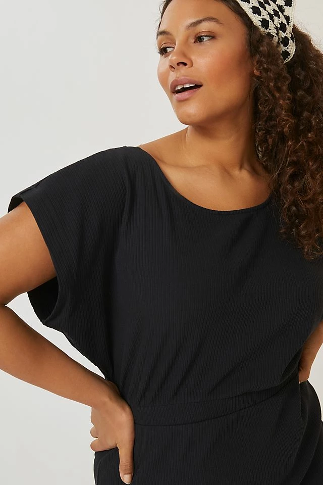 Top 10 ๐ Daily Practice By Anthropologie Dolman-Sleeved Midi ๐ Dress BLACK ๐ 8 Top 10 ๐ Daily Practice By Anthropologie Dolman-Sleeved Midi ๐ Dress BLACK ๐ - Image 6