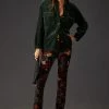 New ???? Pilcro Mid-Rise Velvet Skinny ???? Jeans FLORAL ???? -PAIGE-shop unnamed file 3325