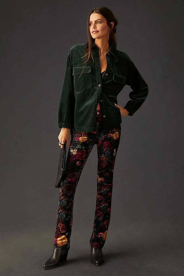 Pilcro Mid-Rise Velvet Skinny Jeans New ???? Pilcro Mid-Rise Velvet Skinny ???? Jeans FLORAL ???? -PAIGE-shop unnamed file 3325