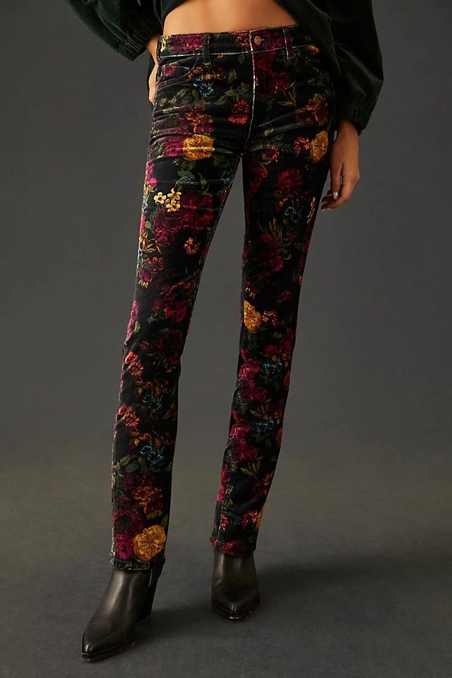 Pilcro Mid-Rise Velvet Skinny Jeans New ???? Pilcro Mid-Rise Velvet Skinny ???? Jeans FLORAL ???? -PAIGE-shop unnamed file 3326