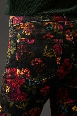 New ???? Pilcro Mid-Rise Velvet Skinny ???? Jeans FLORAL ???? 7 New ???? Pilcro Mid-Rise Velvet Skinny ???? Jeans FLORAL ???? -PAIGE-shop unnamed file 3330