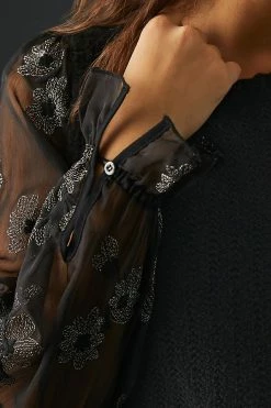 Wholesale ???? By Anthropologie Layered Sweater Vest BLACK ???? -PAIGE-shop unnamed file 3333