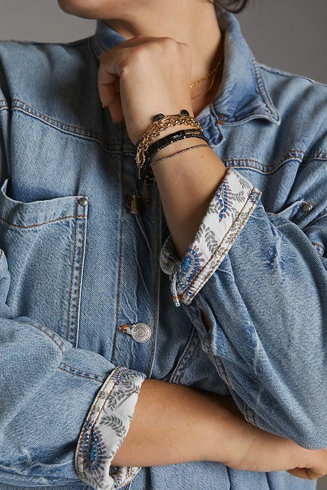 Wholesale ๐ Pilcro Draped Denim Duster Jacket DENIM MEDIUM BLUE ๐ 8 Wholesale ๐ Pilcro Draped Denim Duster Jacket DENIM MEDIUM BLUE ๐ - Image 6