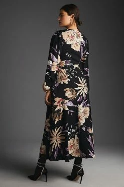 Best Pirce ???? Hutch Long-Sleeve Wrap ???? Dress BLACK MOTIF ???? 5 Best Pirce ???? Hutch Long-Sleeve Wrap ???? Dress BLACK MOTIF ???? -PAIGE-shop unnamed file 3368