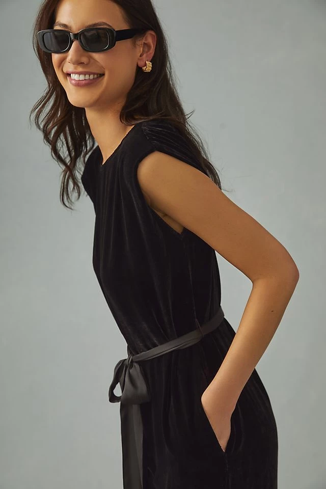 Velvet by Graham & Spencer Velvet Satin Dress Cheapest ???? Velvet By Graham & Spencer Velvet Satin ???? Dress BLACK ???? -PAIGE-shop unnamed file 337