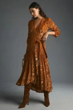 Top 10 ❤️ Hutch Velvet Wrap ???? Dress MAIZE ???? -PAIGE-shop unnamed file 3371